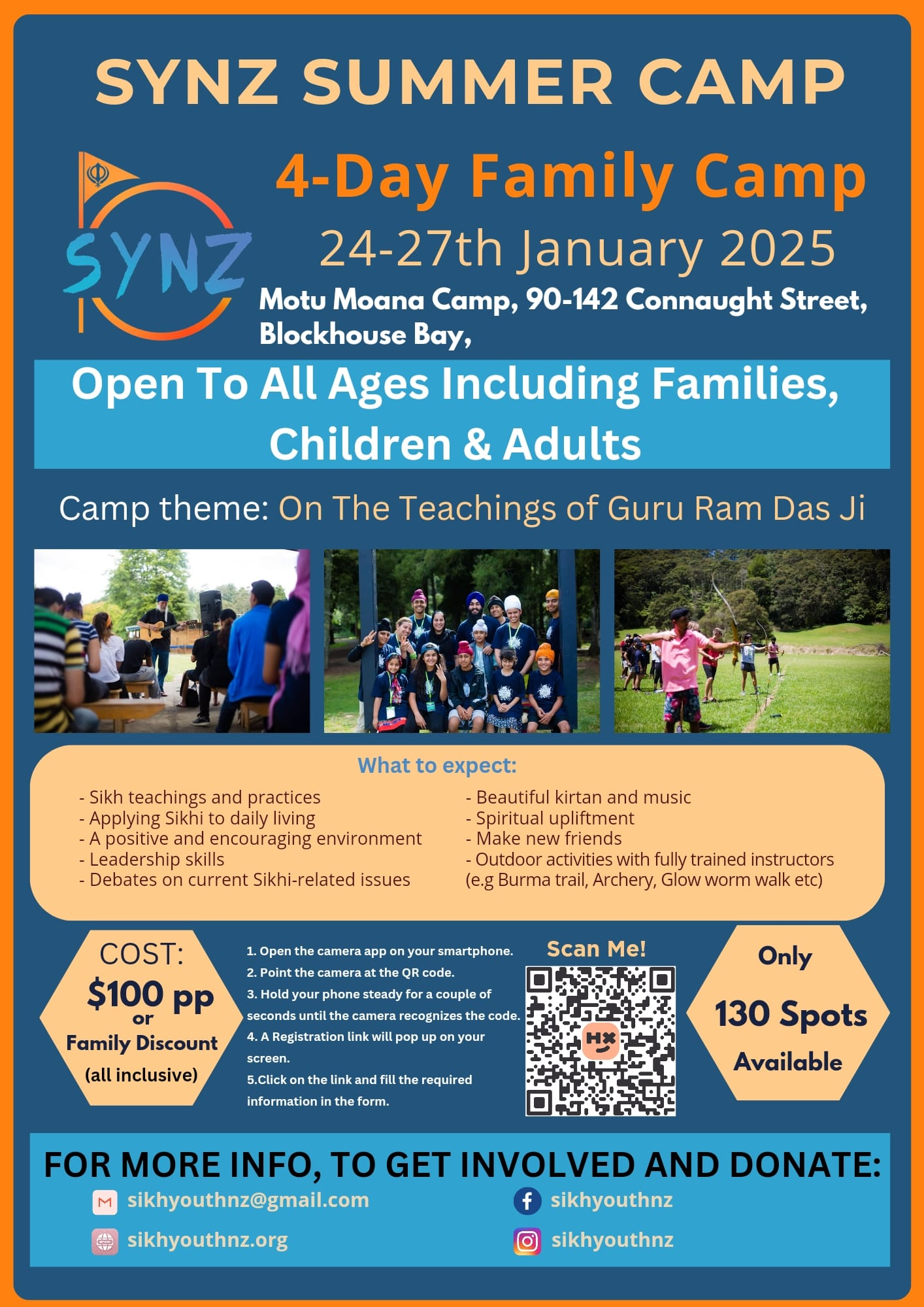 Poster for SYNZ Summer Camp - 2025