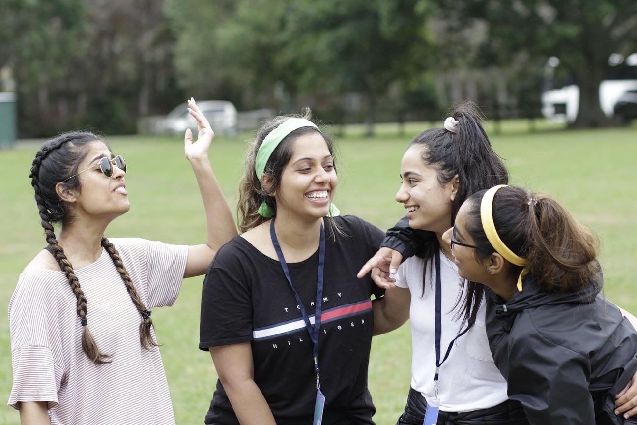 Sikh youth at a SYNZ camp